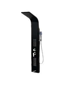 Shower Panel Matt Black