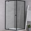 Shower Corner Pivot Black