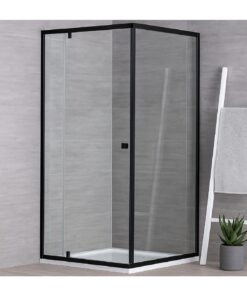 Shower Corner Pivot Black