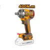 Ingco 20v Impact Wrench 400nm Excluding Charger & Battery