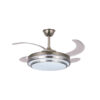 Fan & LED Light White