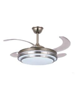 Fan & LED Light White