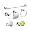 Bathroom Accessory 6 Piece Set