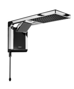 Lorenzetti Electric Shower Head Acqua Duo Black/Chrome