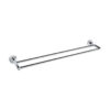 Towel Bar Double Round 600mm