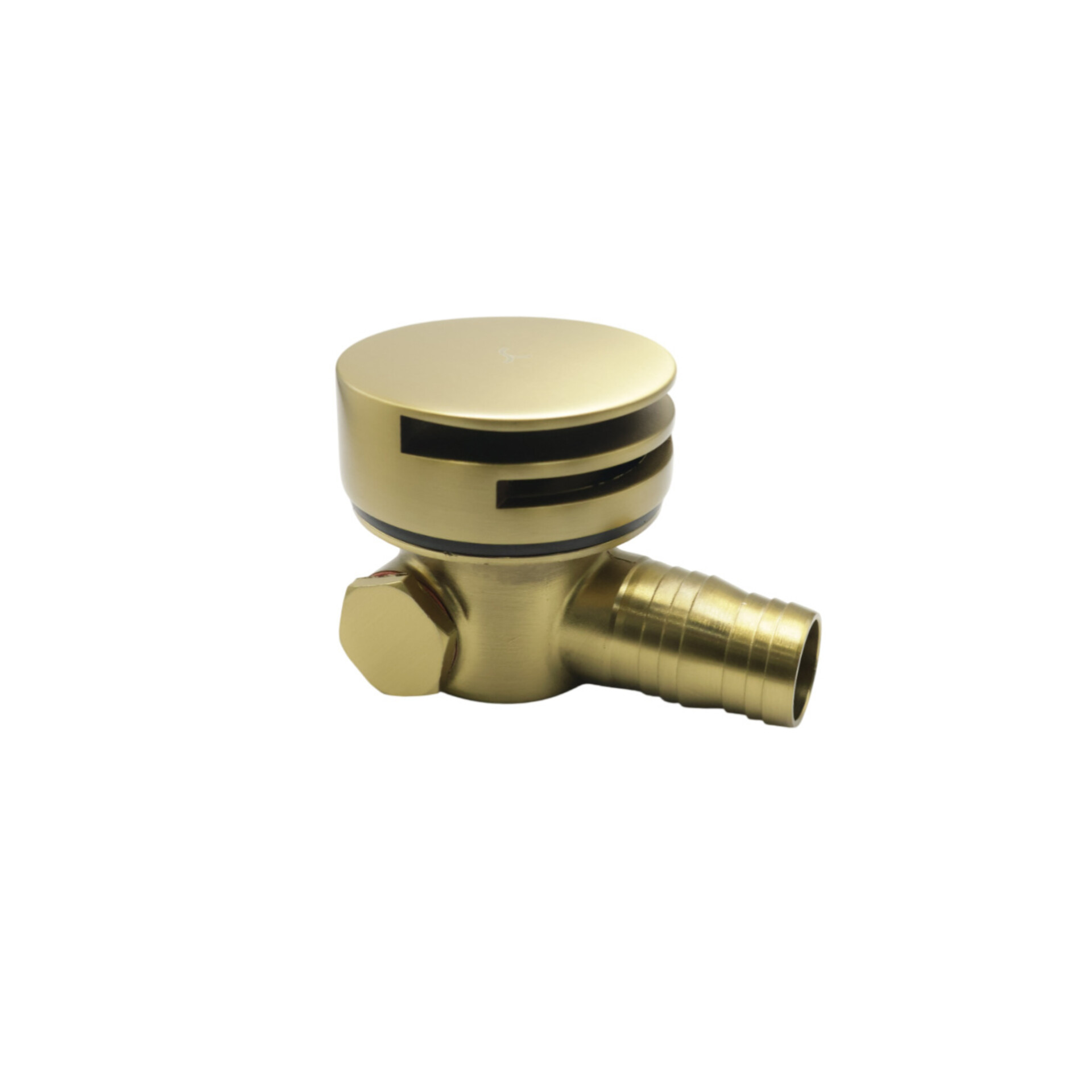 SOF Round Bath Filler Brushed Brass