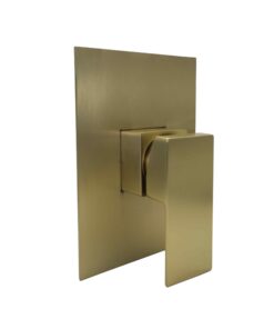 Venice Shower Mixer Brushed Brass