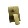 Venice Shower Mixer Diverter Brushed Brass