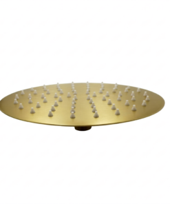 SOF Shower Rose Round Brushed Brass