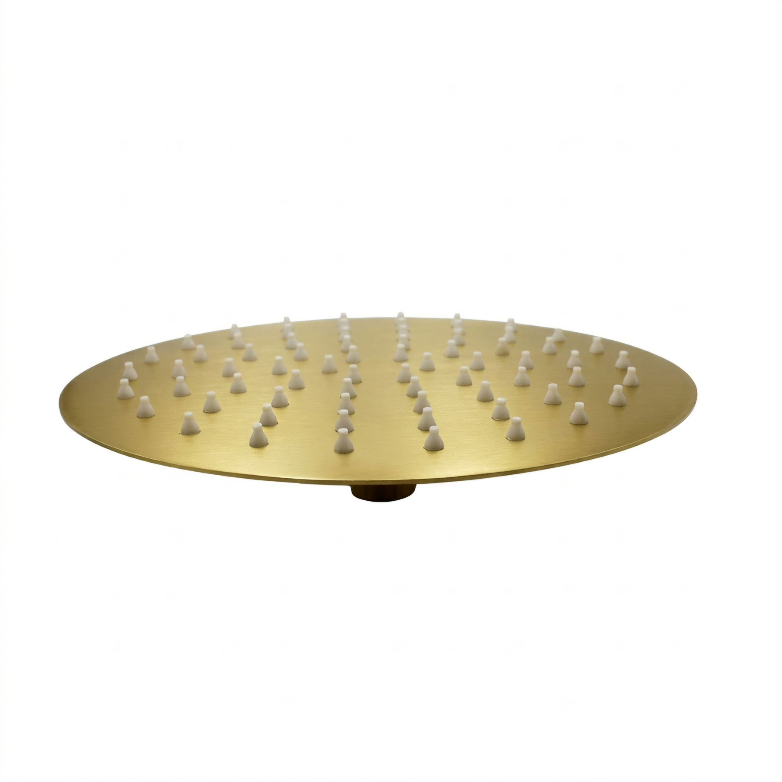SOF Shower Rose Round Brushed Brass