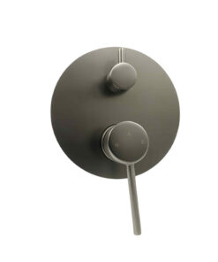 Sienna Shower Mixer Diverter - Gun Metal
