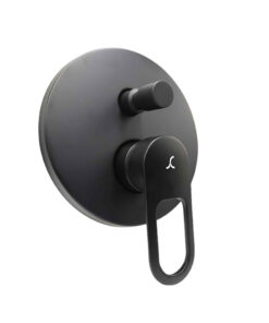 Andria Shower Mixer Diverter - Matt Black