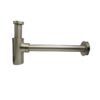 SOF Round Bottle Trap Brushed Stainless Steel