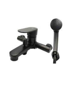 Emilia Bath Mixer & Handshower Matt Black