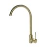 Sienna Kitchen Mixer - Brushed Brass