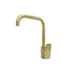 Capri Kitchen Mixer Brushed Brass