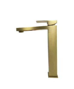 Venice High Basin Mixer Brushed Brass