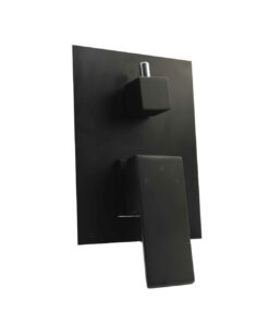 Venice Shower Mixer Diverter Matt Black