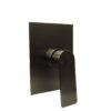Capri Shower Mixer Concealed - Gun Metal