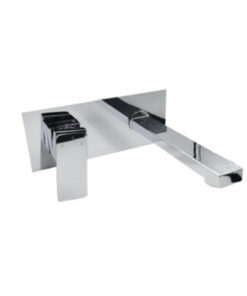 Venice Wall Mount Basin Mixer Chrome