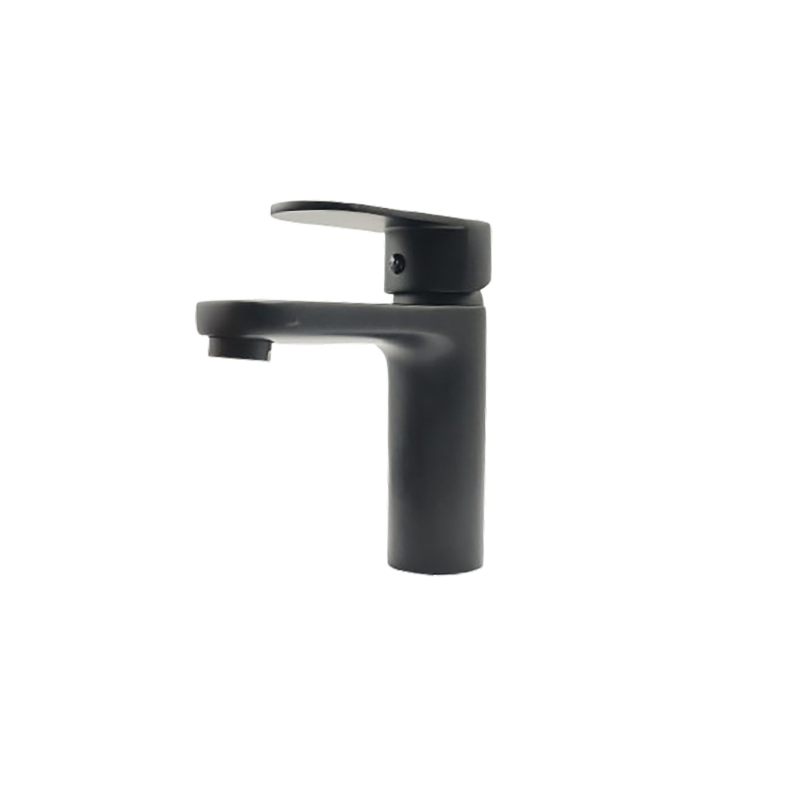 Emilia Short Basin Mixer Matt Black