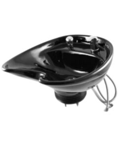 Acrylic Salon Basin Black
