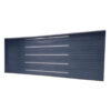 Garage Door Steel Strip Single Charcoal
